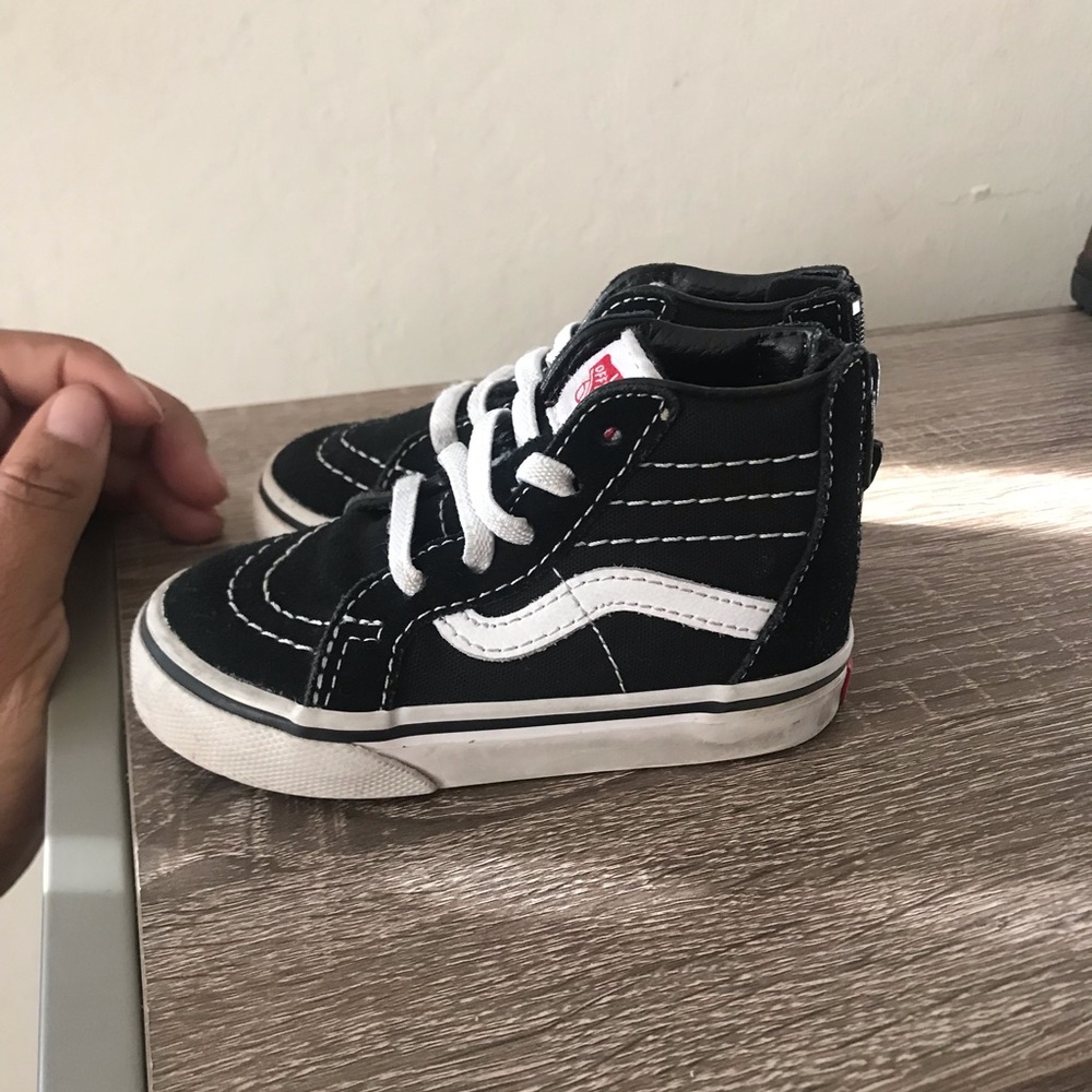 Toddler vans black and white - Picture 3 of 3